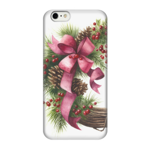 Чехол для iPhone 6/6s Christmas wreath
