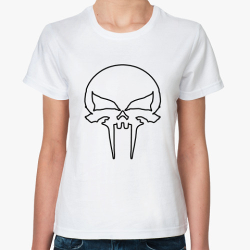 Классическая футболка skull