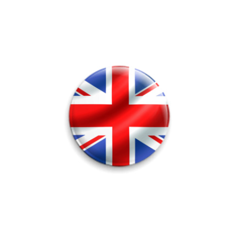 Значок 25мм Британский флаг