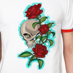 череп и розы