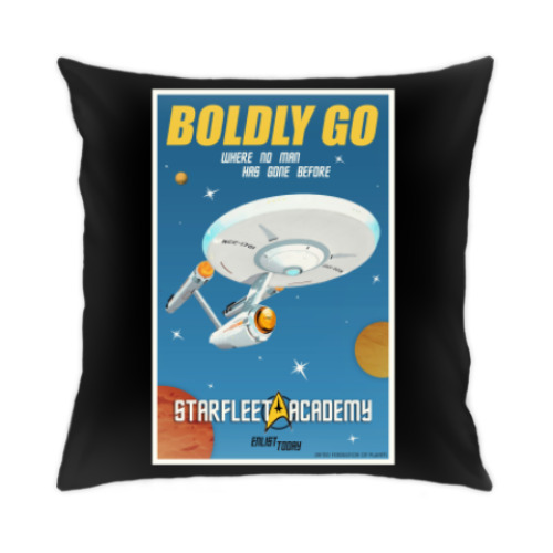 Подушка Star Trek Boldly Go