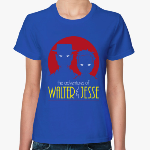 Женская футболка Уолтер и Джесси
