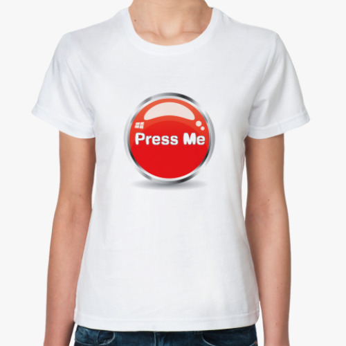 Классическая футболка Press me