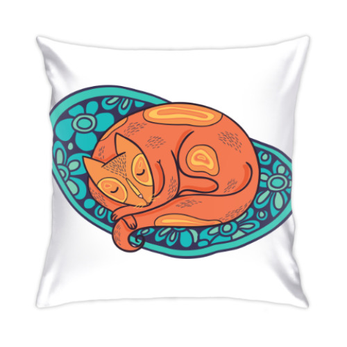 Подушка Спящий кот / Sleeping cat
