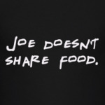 Джо не делится едой