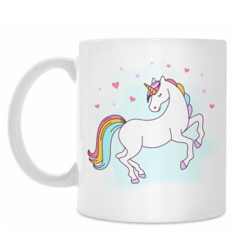 Кружка Rainbow Unicorn / Радужный единорог