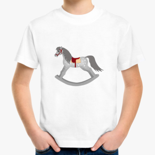 Детская футболка Rocking horse