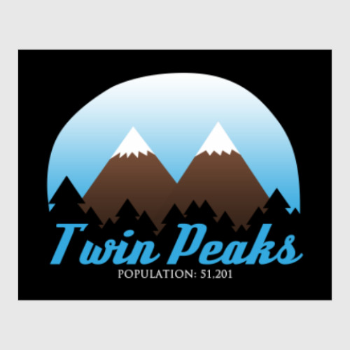 Постер Сериал Твин Пикс Twin Peaks