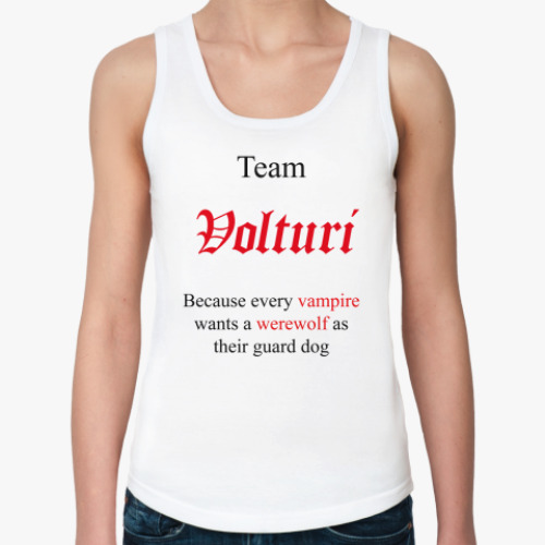 Женская майка  Team Volturi