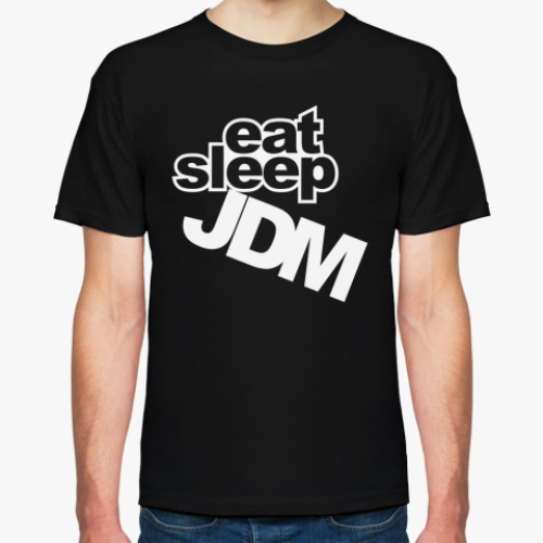 Футболка eat sleep jdm