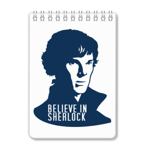 Блокнот Believe in Sherlock