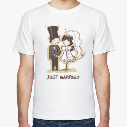 Футболка 'Just married'