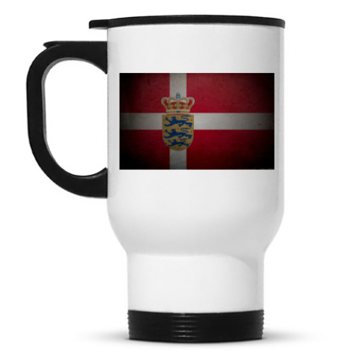 Кружка-термос 'Датский флаг'
