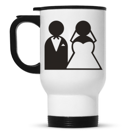 Кружка-термос Just Married 08