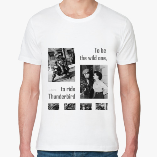 Футболка из органик-хлопка 'The wild one'
