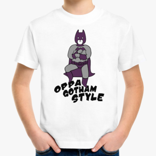Детская футболка Gotham style