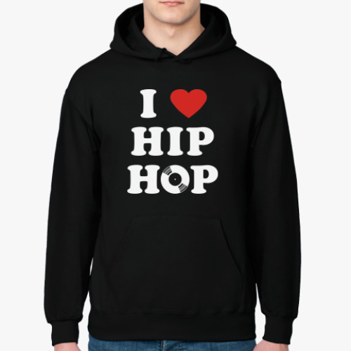 Толстовка худи I Love Hip Hop