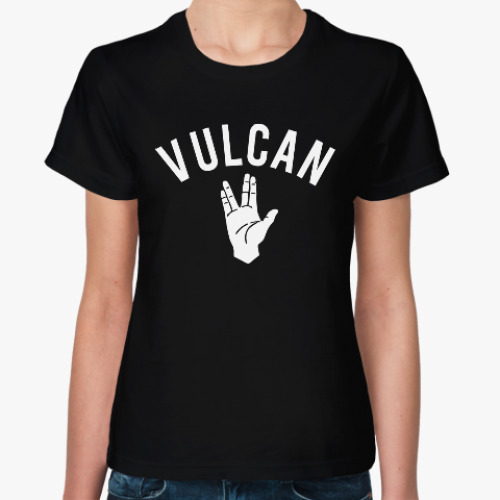 Женская футболка Vulcan