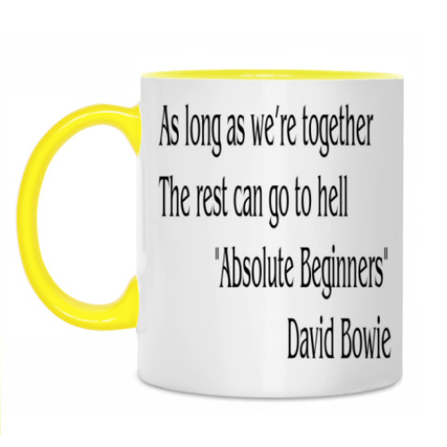 Кружка Bowie