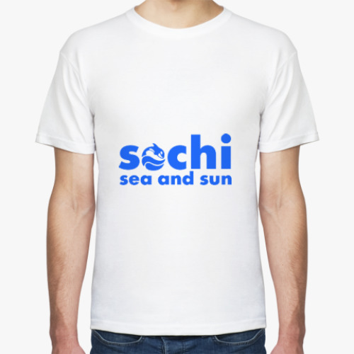 Футболка Sochi - sea and sun
