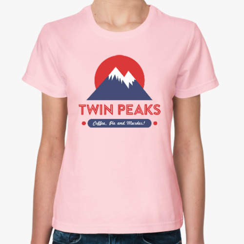 Женская футболка Твин Пикс Twin Peaks