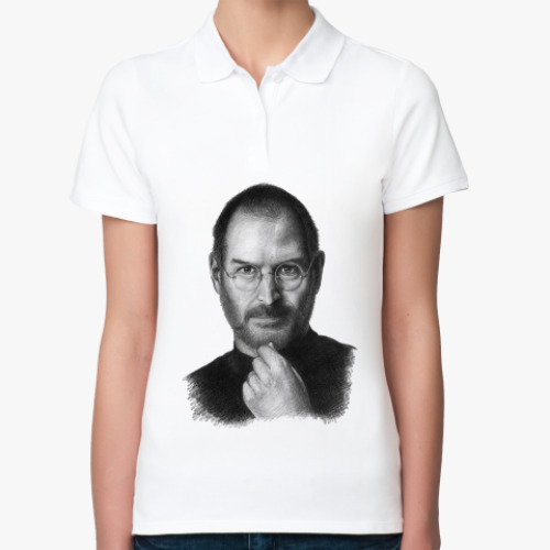 Женская рубашка поло Стив Джобс