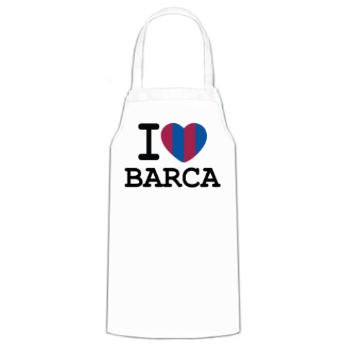 Фартук I Love Barca