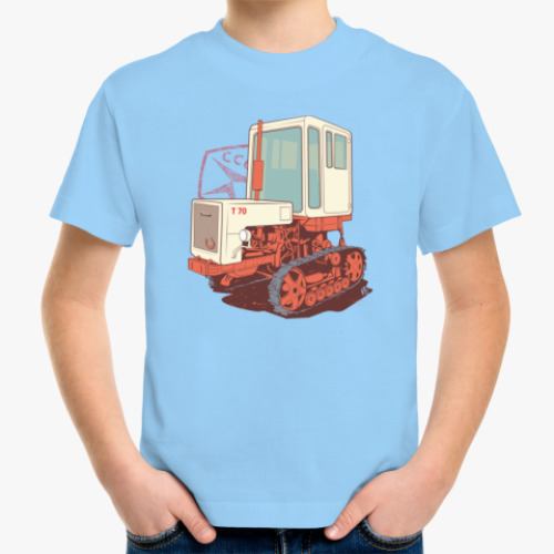 Детская футболка Трактор Т70