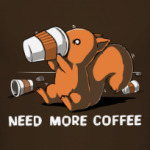 Squirrel & caffeine