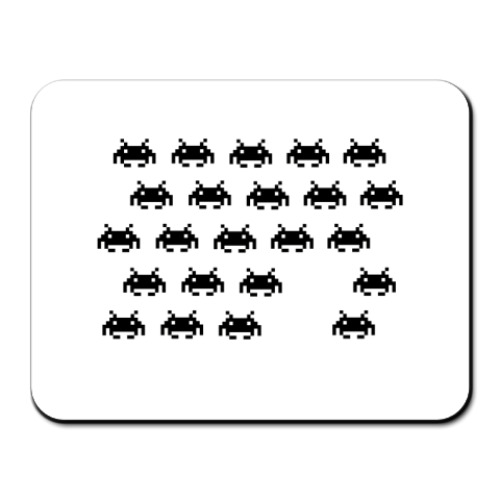 Коврик для мыши invaders