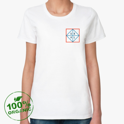 Женская футболка из органик-хлопка URAL