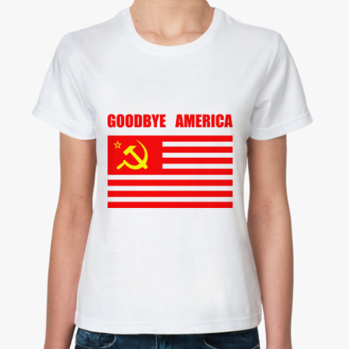 Классическая футболка Goodbye America