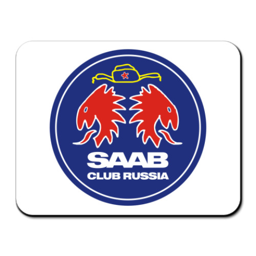 Коврик для мыши  SAAB-CLUB