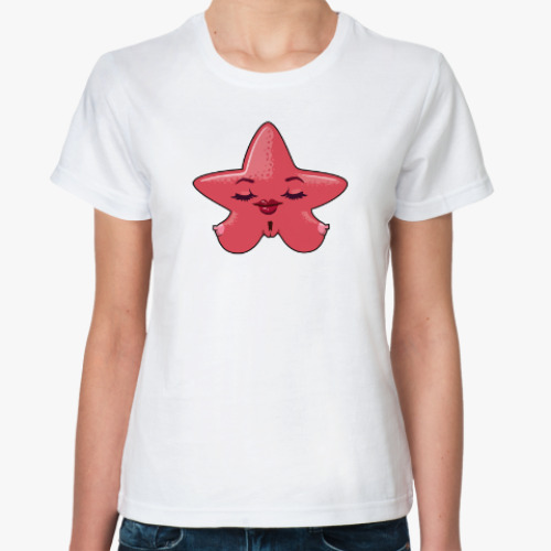 Классическая футболка Pussy Star