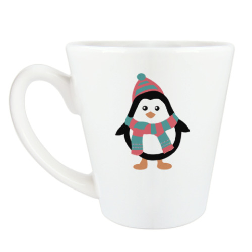 Чашка Латте Пингвиненок