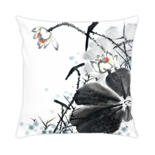 Подушка Winter flower