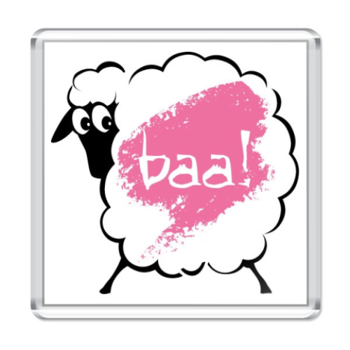 Магнит  Sheep -baa-