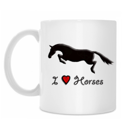 Кружка I Love Horses