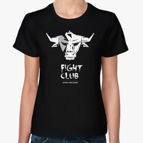 Женская футболка Fight Club Bull