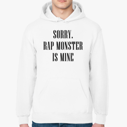 Толстовка худи Sorry. Rap Monster is mine