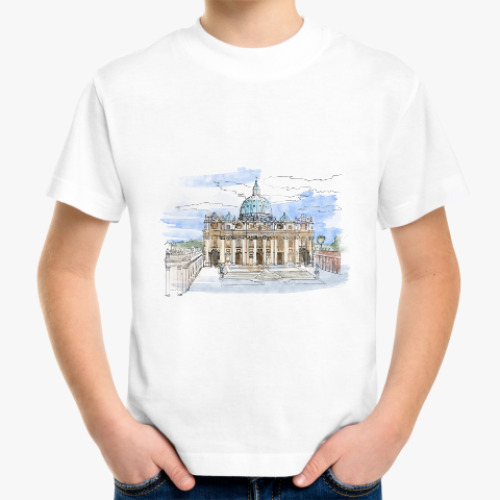 Детская футболка Ватикан - Собор Святого Петра