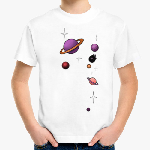 Детская футболка космос