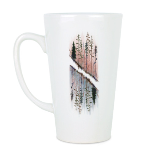Чашка Латте Сюрреалистические леса