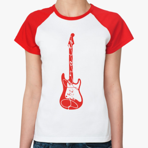 Женская футболка реглан Dire Straits