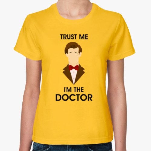Женская футболка im the doctor