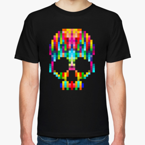 Футболка Pixel Skull