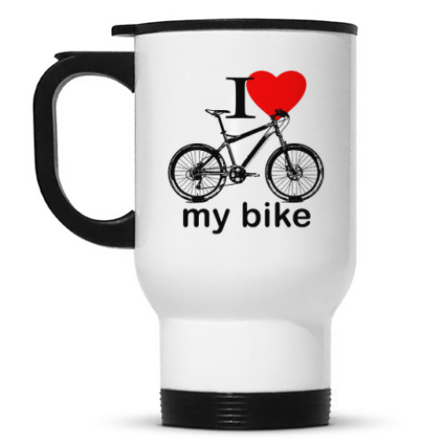 Кружка-термос I love bike