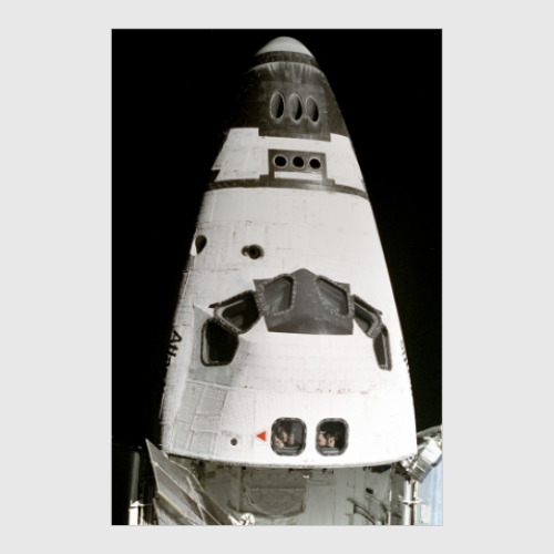 Постер Шаттл Атлантис в космосе