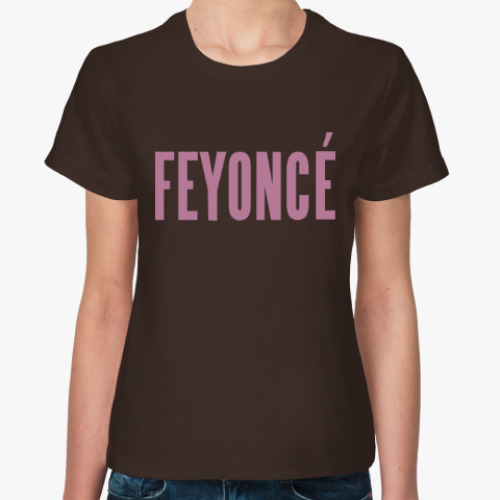 Женская футболка  FEYONCE