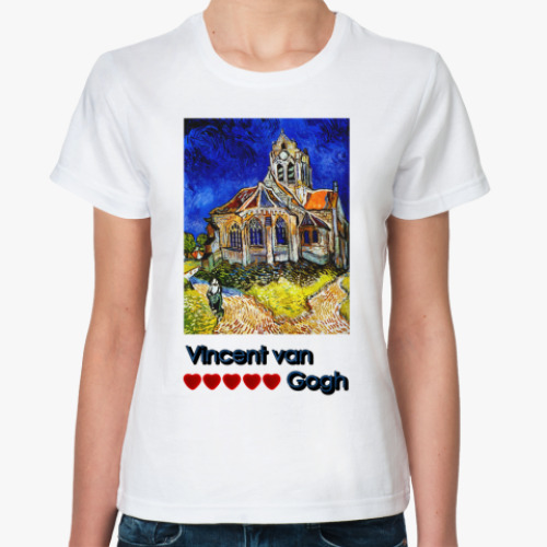 Классическая футболка Ван Гог
